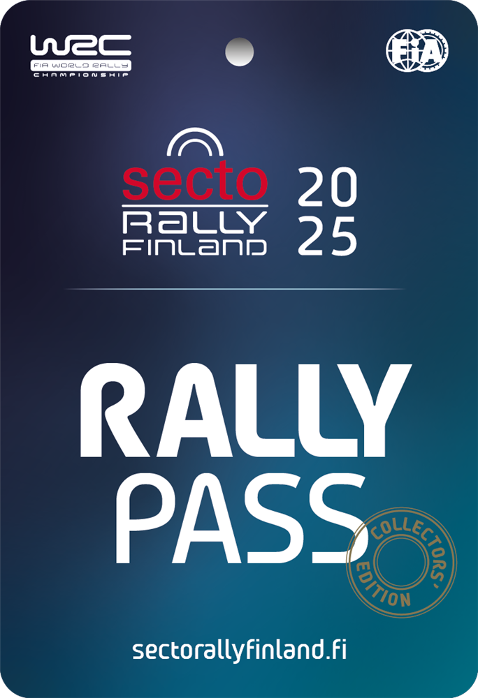 Two Passes Rally Rallipassi Collector’s Edition | Secto Rally Finland 2025 VIRIKE-EDUT ...